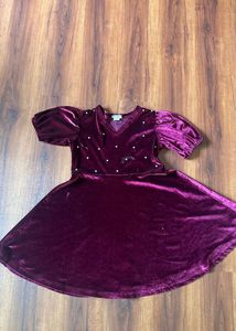 AND brand 9-10yrs velvet frock