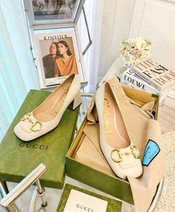 Gucci Blue Horsebit Leather Heels