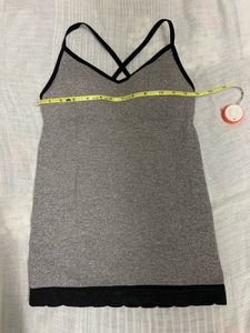 Grey Compression Camisole Top