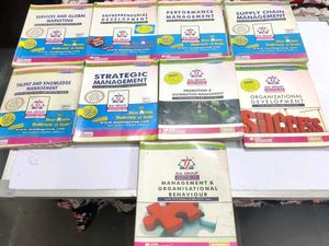 MBA Syllabus 9 Books old stock Unused