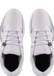 Stylish White &amp; Grey Sneakers