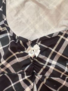 NEWME Plaid Crop Top &amp; Mini Skirt Set