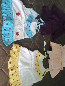 Cute Baby Girl Dress Bundle