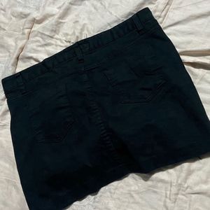 Black Mini Skort