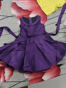 Cute Purple Party Dress