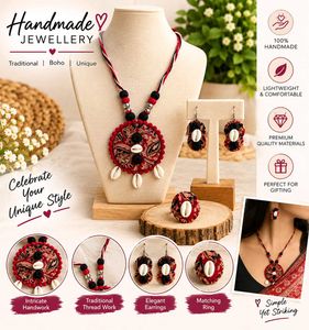 Boho Handmade Jewellery Set