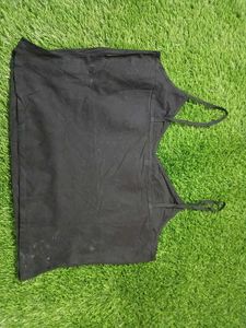 Cotton Tantop Black