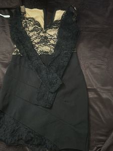 Lace Detail Mini Skirt