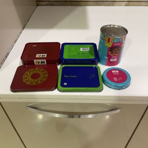 Assorted Cookie &amp; Nut Tins