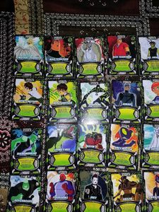Ben 10 official ccg cards dtg licenced prints seri