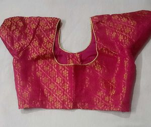 New Elegant Pink Readymade Blouse