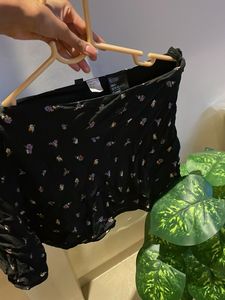 Floral Print Mini Skirt