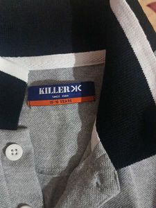Killer K Polo Shirt - Gray