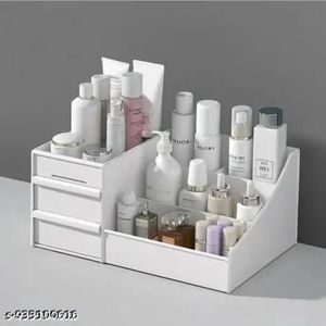 White Makeup & Cosmetic Organizer