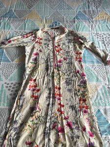 Beautiful Floral Print Kurta