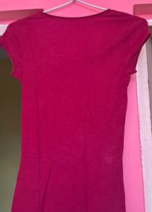 Skin Tight V-Neck Top