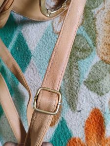 Beige Handbag