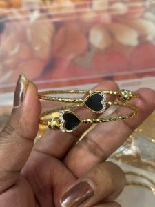 pair of 2 bangle set😍Elegant Charm Bracele