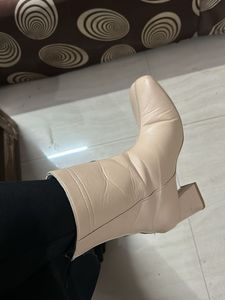 Chic Square Toe Block Heel Ankle Boots