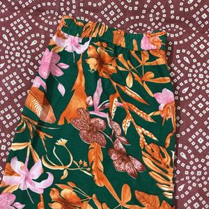 Vibrant Floral Print Kurta with pants