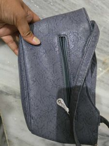 Stylish Two-Tone Hobo Handbag