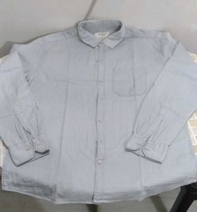 Seizur Men's Grey Casual Shirt
