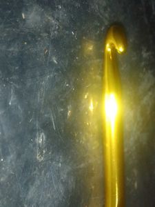 Crochet Needle New One Golden Colour