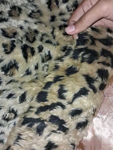 Leopard furr Jacket