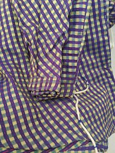 Women's Checked lehenga choli with dupatta