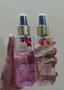 Body Mist Set - Raspberry &amp; Peach