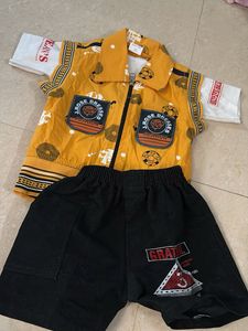 Kids Yellow &amp; Black Outfit