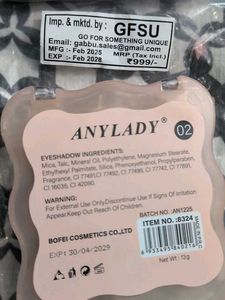 ANYLADY Cherry Blossom Eyeshadow Palette