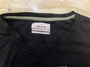 Men's Black Graphic T-Shirt