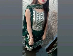 Elegant Green Embroidered Kurta Set