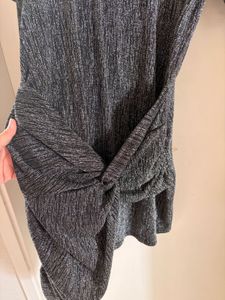 Sparkly Ruched Mini Dress