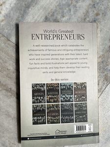 World's Greatest Entrepreneurs Book [PAPERBACK]