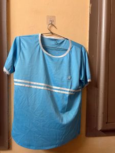 blue T-shirt or jersey