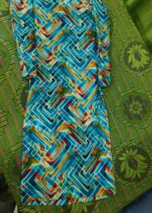 Vibrant Abstract Print Kurta