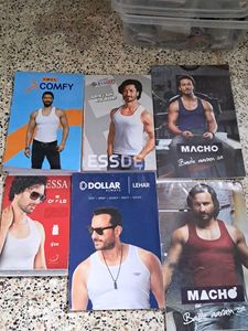 6 letters pads booklets featuring Actors