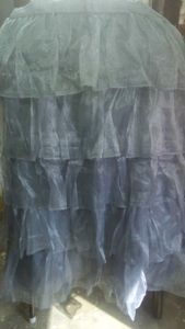 L in size lanhga is stitched choli unstitched good in condition