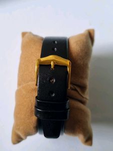 Titan Analog unisex Watch with gold plated
