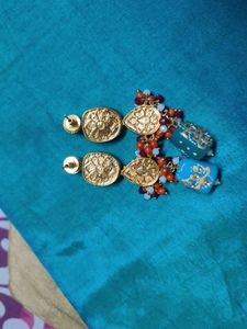 Exquisite Kundan &amp; Enamel Necklace Set