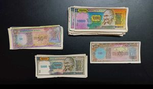 Lot of Children's bank currency notes