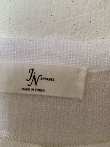 White Button-Up Cardigan