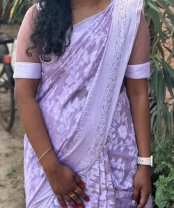 Beautiful Lavender Saree