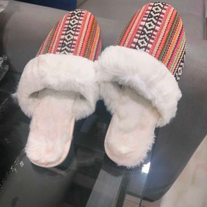 Cozy Striped Slippers
