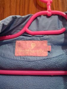 Blue Hooded Jacket