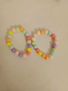 Cute Kids Rings Set &amp; Beads bracelet
