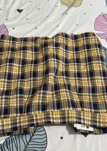 Plaid Mini Skirt