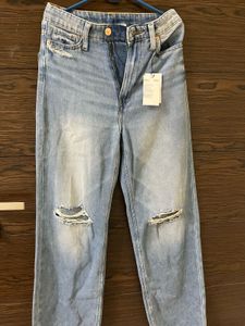 H&amp;M straight high jeans